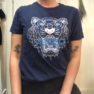 Blue Kenzo tee